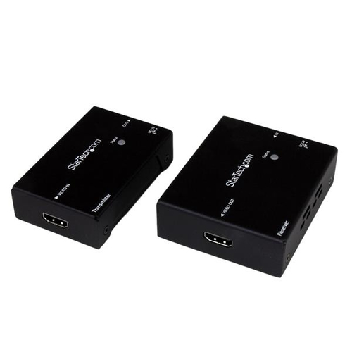 StarTech.com HDMI Extender ber Cat5e / Cat6 - HDMI over Ethernet Extender 70,0m- Erweiterung fr Video/Audio - bis zu 70 m (ST121HDBTE) 