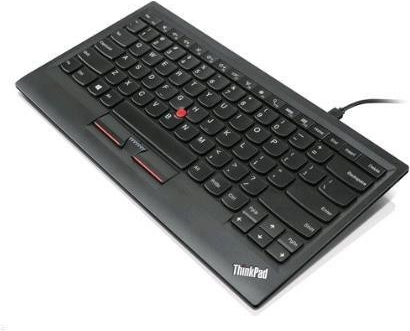 Lenovo ThinkPad Compact USB Keyboard with TrackPoint - Tastatur - USB - US International - Einzelhandel - fr Tablet 10, ThinkCentre M625, M71X, ThinkPad L380, L380 Yoga, P52, T480, X380 Yoga, V330-15 