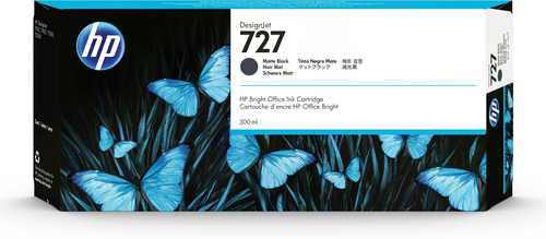 HP Nr.727 Tinte Matt Schwarz 300ml 