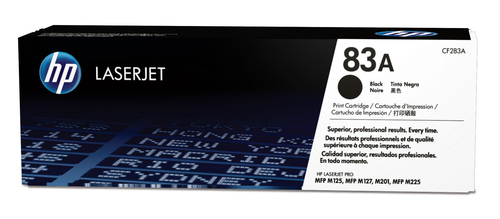 HP Toner CF283A (83A) - Schwarz - Kapazitt: 1.500 Seiten (CF283A) 