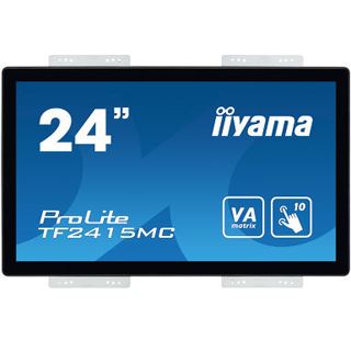 iiyama ProLite TF2415MC-B2 - LED-Monitor - 60.5 cm (23.8 Zoll) - offener Rahmen - Touchscreen - 1920 x 1080 Full HD (1080p) - VA - 350 cd/m - 3000:1 - 16 ms - HDMI, VGA, DisplayPort - Schwarz 