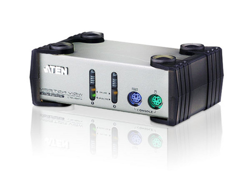 ATEN MasterView - KVM-Switch - PS/2 - 2 x KVM port(s) - 1 lokaler Benutzer - Desktop (CS-82A) 