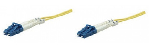 Intellinet Fiber optic patch cable LC-LC duplex 5m 9/125 OS2 singlemode (303751) 