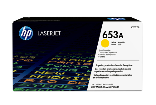 HP CF322A Toner 653A Gelb 