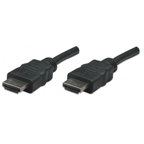 TECHLY Anschlusskabel HDMI High Speed mit Ethernet mit Verstaerker schwarz Stecker/Stecker doppelt geschirmt Laenge 25m 
