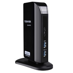Toshiba Dynadock V3,0+ - USB-Docking-Station - fr KIRA 10X, Portg Z10, Satellite C50, C55, C70, C75, L50, Satellite Pro C50, C70 (PA5176E-1PRP) 
