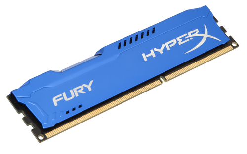 DDR3  8GB PC 1600 CL10 Kingston HyperX Fury Blue Series retail 