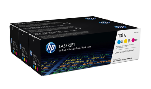 HP Toner Multipack U0SL1AM (131A) - C/M/Y - Kapazitt: 3x 1.800 Seiten (U0SL1AM) 