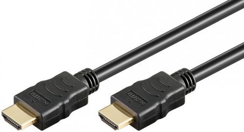 TECHLY ICOC HDMI-4-250 - Highspeed mit Ethernet HDMI mit Ethernetkabel - HDMI (M) bis HDMI (M) - 25 m - Dreifachisolierung - Schwarz - geformt, 4K Untersttzung, 1080p-Untersttzung, Dolby DTS-HD Master Audio-Untersttzung, Dolby TrueHD-Untersttzung (ICO 