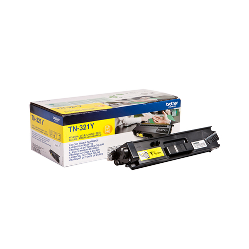 BROTHER TN-321Y Toner gelb Standardkapazitt 1.500 Seiten 1er-Pack 