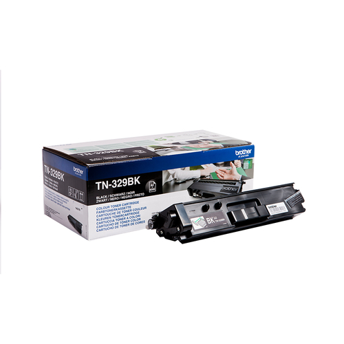 Brother Toner TN-329BK - Schwarz - Kapazitt: 6.000 Seiten (TN329BK) 