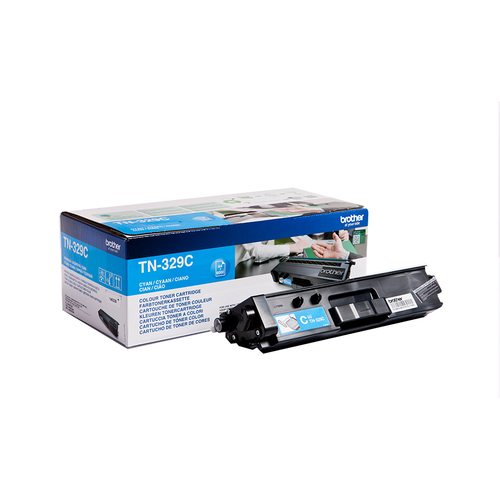 Brother Toner TN-329C - Cyan - Kapazitt: 6.000 Seiten (TN329C) 