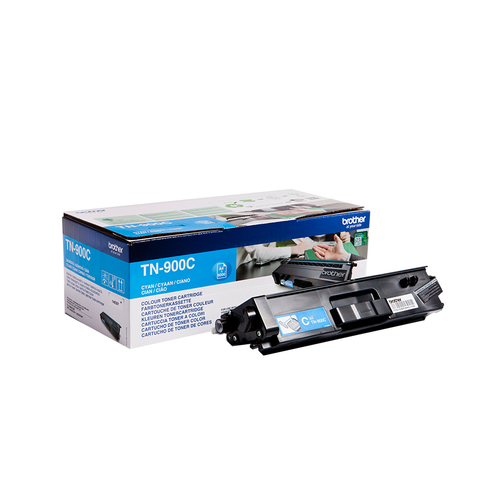 Brother TN900C Toner Cyan bis zu 6.000 Seiten 