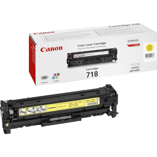 Canon CRG-718 Y Laser cartridge 2900Seiten Gelb (31CAN718Y 2659B002AA 718Y) 