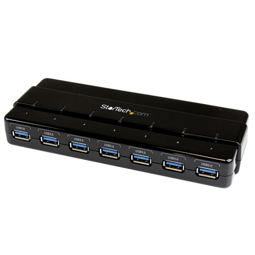 StarTech.com 7 Port SuperSpeed USB3.0 Hub - Hub - 7 x SuperSpeed USB3.0 - Desktop (ST7300USB3B) 