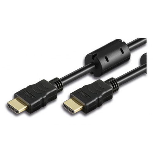 Techly ICOC-HDMI-FR-150. Kabellnge: 15 m, Anschluss 1: HDMI Typ A (Standard), Steckverbinder 1 Geschlecht: Mnnlich, Anschluss 2: HDMI Typ A (Standard), Steckverbinder 2 Geschlecht: Mnnlich, Beschichtung Verbindungsanschlsse: Gold, Produktfarbe: Schwar 