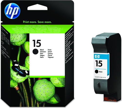 HP 15 Original Tinte schwarz hohe Kapazitt 25ml 500 Seiten 1er-Pack 