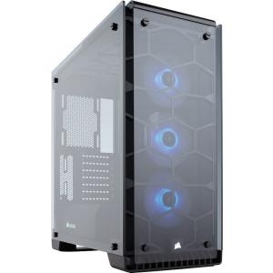 Corsair Crystal Series 570X RGB - Midi Tower - ATX - ohne Netzteil (ATX) - wei - USB/Audio (CC-9011110-WW) 