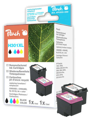 Tinte schwarz + color PI300-399 