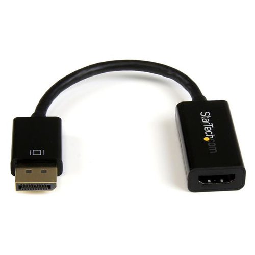 StarTech.com DisplayPort auf HDMI 4k @ 30Hz Adapter - DP 1,2 zu HDMI Video und Audio aktiv Konverter - Videokonverter - DisplayPort (DP2HD4KS) 