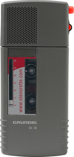 Grundig SH 10 - Stenokassetten-Diktiergert - Titan (GFI2700) 