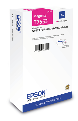EPSON WF-8xxx Series Ink Cartridge XL Magenta 