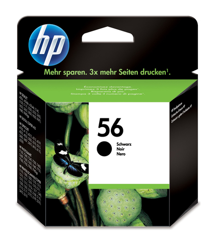 Hewlett-Packard HP 56 - Druckerpatrone - 1 x Schwarz - 450 Seiten (C6656AE) 