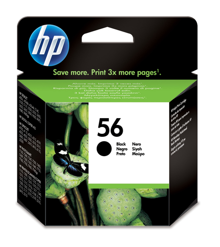 HP 56 Original Tinte schwarz hohe Kapazitt 19ml 520 Seiten 1er-Pack 