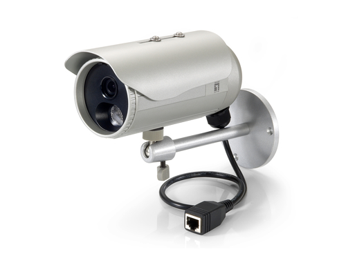 LevelOne FCS-5053 Fixierte Netzwerk Outdoor Kamera Tag & Nacht 3MP PoE IR LEDs 
