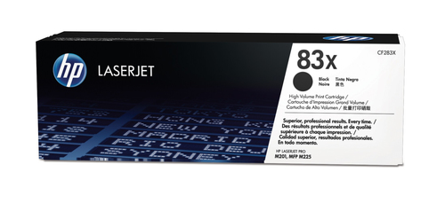 HP 83X Original Toner schwarz hohe Kapazitt 2.200 Seiten 1er-Pack 