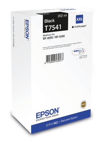 Epson T7541 Tinte XXL Schwarz 