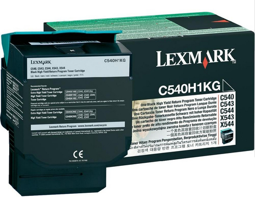 Lexmark C540H1KG Toner Prebate Schwarz 