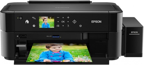 Epson L810 - Drucker - Farbe - Tintenstrahl - Refillable - A4/Legal - 5760 x 1440 dpi - bis zu 37 Seiten/Min. (einfarbig)/ bis zu 38 Seiten/Min. (Farbe) - Kapazitt: 100 Bltter - USB-Host 
