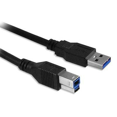 Eminent Ewent EW9623 - USB-Kabel - USB Type B (M) bis USB Typ A (M) - USB3.0 - 1,8m - Schwarz (EW9623) 