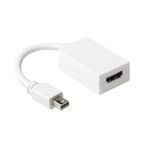 Eminent Ewent - Videoanschlu - DisplayPort / HDMI - Mini DisplayPort (M) bis HDMI (M) - 15cm - wei (EW9861) 