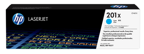 Toner cyan 201X (CF401X) 