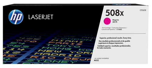 HP 508X Toner Magenta ca. 9500 Seiten 