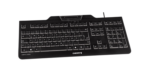CHERRY KC 1000 SC Nordic schwarz 
