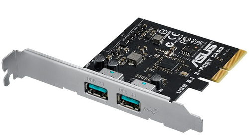 Asus USB 3,1 Type-A Card - USB-Adapter - PCI Express x4 - USB 3,1 x 2 (90MC0360-M0EAY0) 