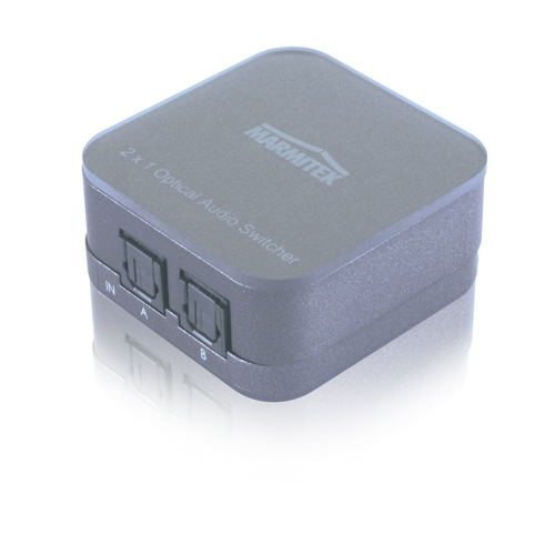 Marmitek Connect TS21 - Kabelsplitter - 100-240V AC @ 50-60Hz - Toslink - 46 mm - 46 mm - 24 mm (08202) 