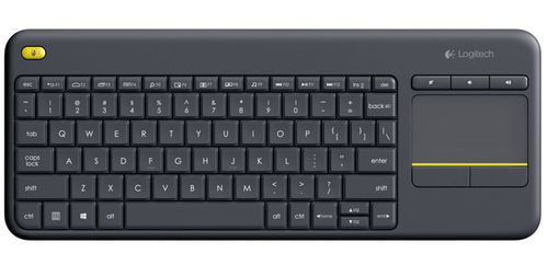Wireless Touch Keyboard K400 Plus, Tastatur 