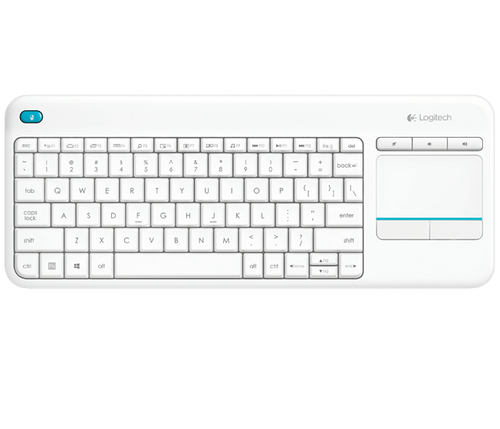Logitech K400 Plus Wireless Touch Keyboard wei 