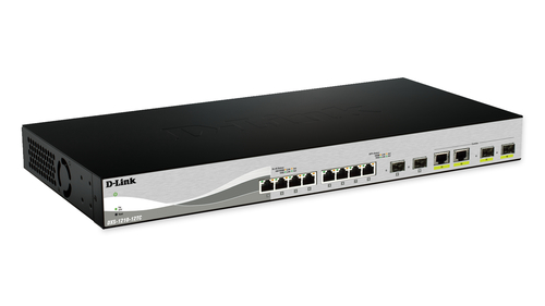 Switch 440mm D-Link DXS-1210-12SC 2*Combo/10*SFP+ retail 