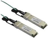 StarTech.com 10m aktives optisches Kabel - MSA konform - QSFP Kabel - 40G AOC Kabel - Drittanbieter QSFP+ Kabel - 40GBase Direktanschlusskabel - QSFP+ eingerastet bis QSFP+ eingerastet - 10 m - Glasfaser - SFF-8436 - aktiv - Schwarz 