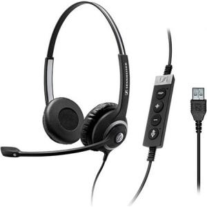 Sennheiser Circle SC 260 MS II - Headset - On-Ear - Schwarz (506483) 