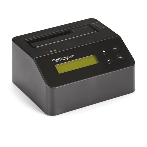 StarTech.com USB3.0 Standalone Eraser Dock for 2.5 Zoll &amp; 3.5 Zoll SATA Drives - Festplattenlscher - Schwarz (SDOCK1EU3P) 