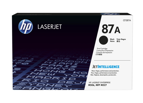 Toner schwarz 87A (CF287A) 