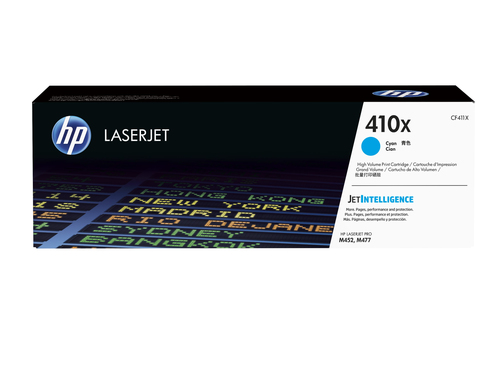 HP 410X Original Toner Cartridge cyan HY 
