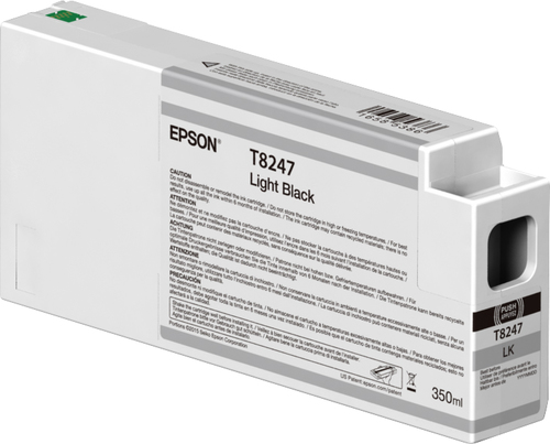 EPSON Singlepack Light Black T824700 UltraChrome HDX/HD 350ml 