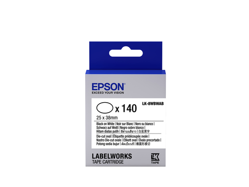 EPSON Band Die-cut schw./wei 42mm (C53S658902) 